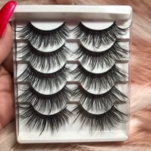 5 pairs of mink lashes 25mm
